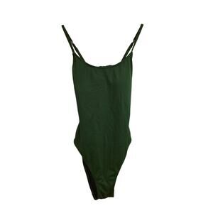Andie Swimwear sample Emerald Green One Piece New Size Small